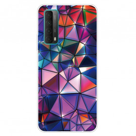 Cover Huawei P smart 2021 Flexible Geometry colored