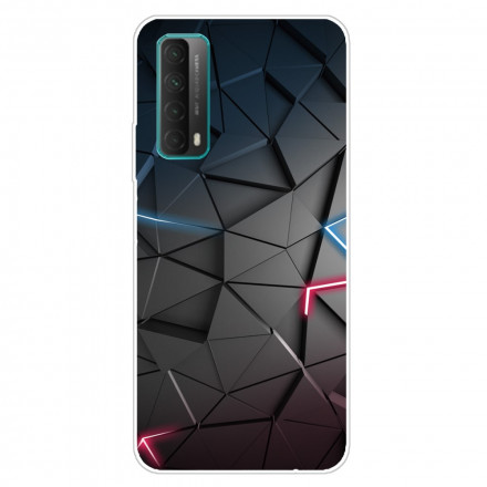 Cover Huawei P smart 2021 Flexible Geometry colored