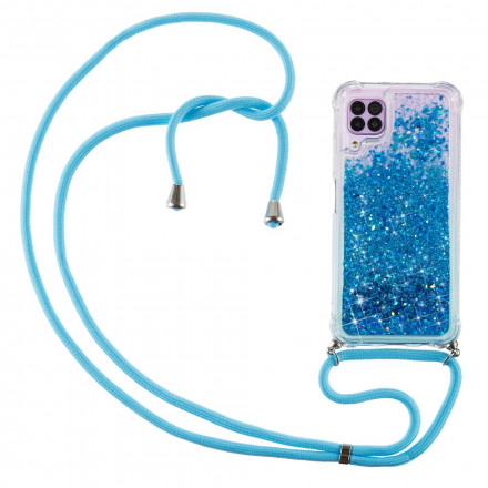 Samsung Galaxy A12 Glitter Case with Lanyard Samsung Galaxy A12 Glitter Case with Lanyard