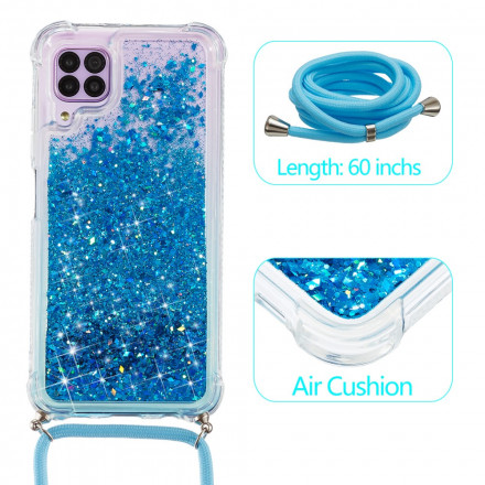 Samsung Galaxy A12 Glitter Case with Lanyard Samsung Galaxy A12 Glitter Case with Lanyard