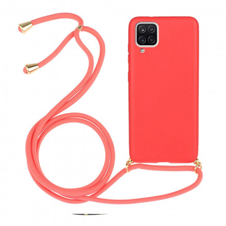 Samsung Galaxy A12 Silicone Case and Lanyard