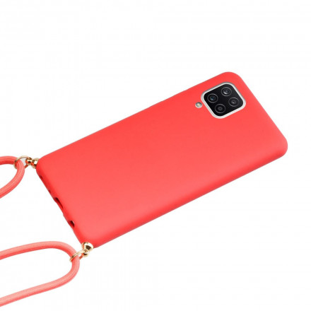 Samsung Galaxy A12 Silicone Case and Lanyard