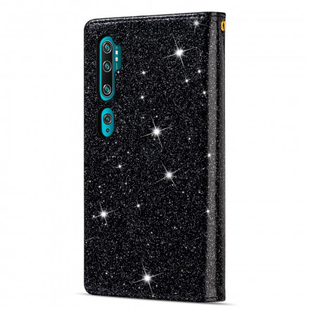 Xiaomi Mi Note 10 / Note 10 Pro Glitter Wallet Zip Case