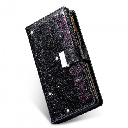 Xiaomi Mi Note 10 / Note 10 Pro Glitter Wallet Zip Case