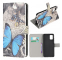 Cover Poco M3 Butterflies and Flowers