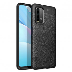 Poco M3 Leather effect Lychee Double line