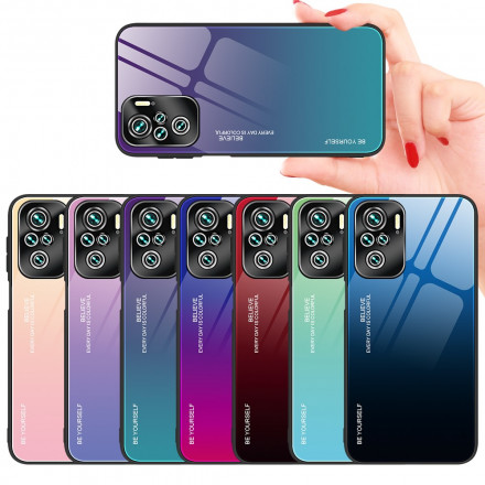 Xiaomi Redmi Note 10 / Note 10s Tempered Glass Case Be Yourself