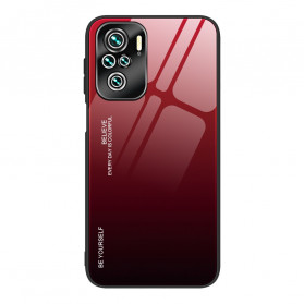 Xiaomi Redmi Note 10 / Note 10s Tempered Glass Case Be Yourself