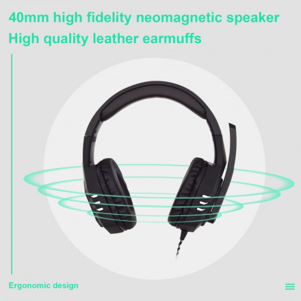 Stereo Headset with Microphone SADES