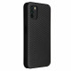 Flip Cover Poco M3 Carbon Fiber with Ring Support