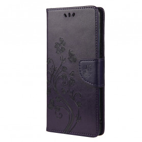 Xiaomi Redmi Note 10 / Note 10s Case Butterflies and Asian Flowers