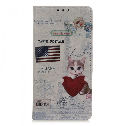 Xiaomi Redmi Note 10 / Note 10s Traveler Cat Case