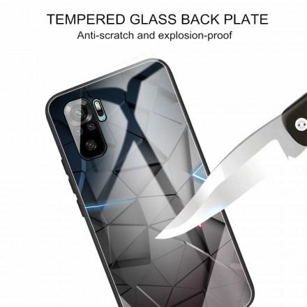 Xiaomi Redmi Note 10 / Note 10s Tempered Glass Geometry Case