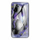 Xiaomi Redmi Note 10 Toughened Glass Case Butterfly Purple