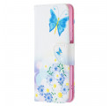 Cover Xiaomi Redmi Note 10/10S/Poco M5s Painted Butterflies and Flowers