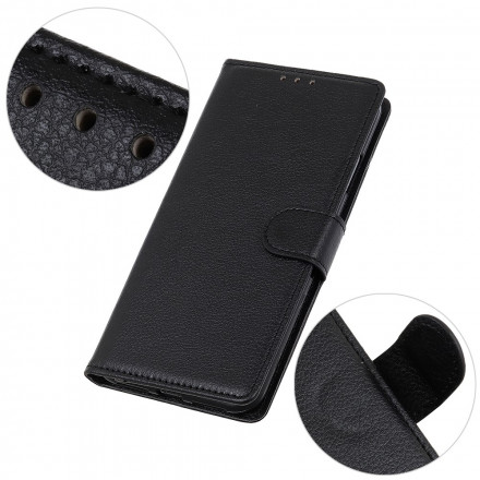 Cover Xiaomi Redmi Note 10 Pro Effet Cuir Lychee Premium