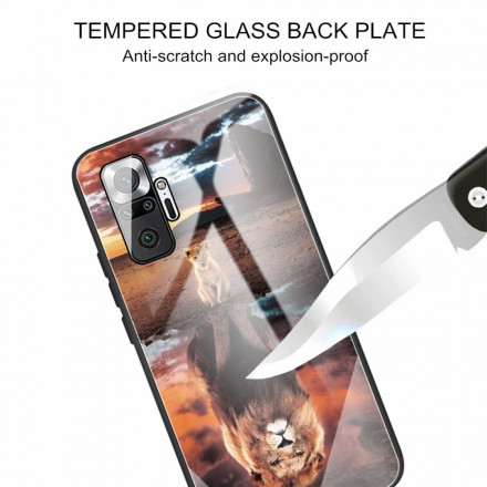 Xiaomi Redmi Note 10 Pro Case Tempered Glass Cub's Dream