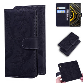 Cover Xiaomi Poco M3 Empreinte Face de Tiger