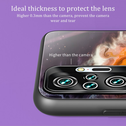 Xiaomi Redmi Note 10 Pro Tempered Glass Case Design Colors