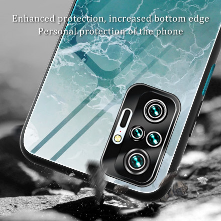 Xiaomi Redmi Note 10 Pro Tempered Glass Case Design Colors