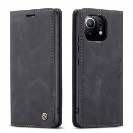 Flip Cover Xiaomi Mi 11 Effet Cuir CASEME