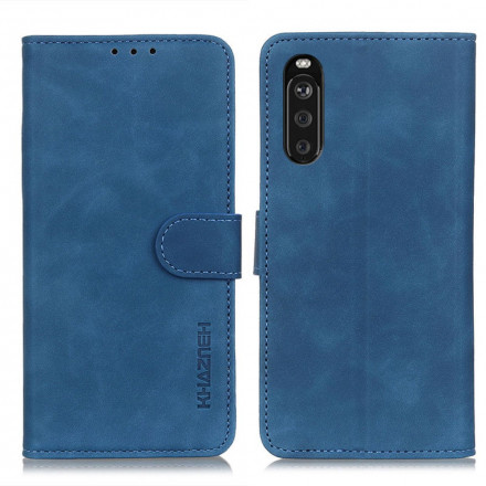 Sony Xperia 10 III Vintage Leather Effect Case KHAZNEH