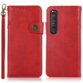 Sony Xperia 1 III Magnetic Button Case KHAZNEH