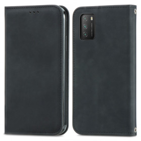 Flip Cover Poco M3 Effet Cuir Chic