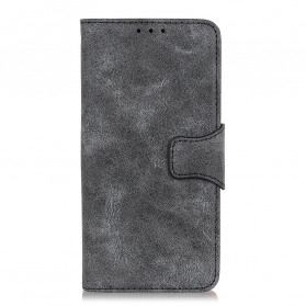 Cover Sony Xperia 10 III Cuir Fendu Vintage