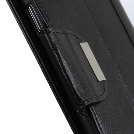 Sony Xperia 10 III Faux Leather Case Elegance Clasp