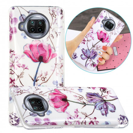 Xiaomi Mi 10T Lite 5G / Redmi Note 9 Pro 5G Case Marbled Flowers