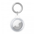 AirTag Silicone Key Chain Clear