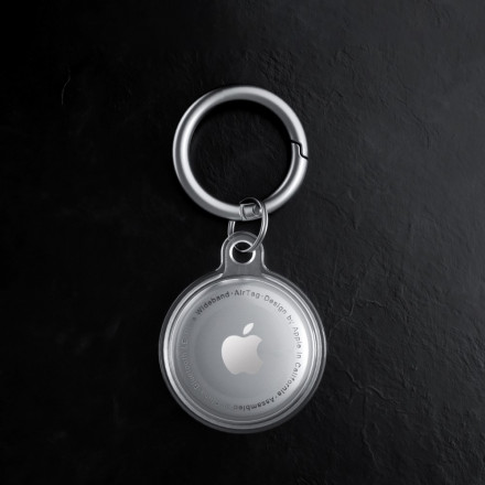 AirTag Silicone Key Chain Clear AirTag Silicone Key Chain Clear