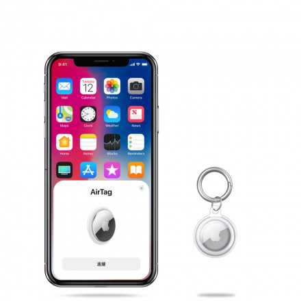 AirTag Silicone Key Chain Clear AirTag Silicone Key Chain Clear