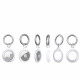 AirTag Silicone Key Chain Clear AirTag Silicone Key Chain Clear