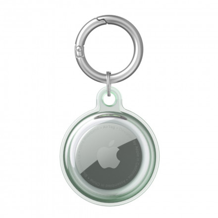 AirTag Silicone Key Chain Clear