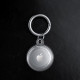 AirTag Silicone Key Chain Clear