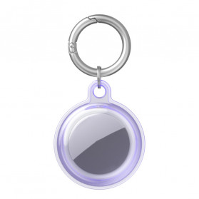 AirTag Silicone Key Chain Clear