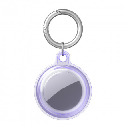 AirTag Silicone Key Chain Clear