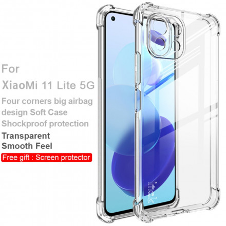 Xiaomi 11 Lite 5G NE/Mi 11 Lite 4G/5G Transparent Silky IMAK Case