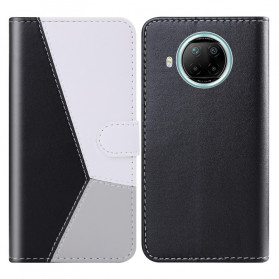 Cover Xiaomi Mi 10T Lite 5G / Redmi Note 9 Pro 5G Effet Cuir Tricolore