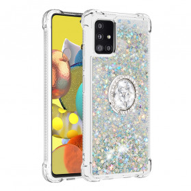 Samsung Galaxy A51 5G Glitter Case with Stand Ring