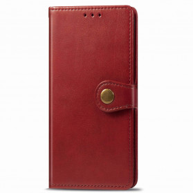 Samsung Galaxy A51 5G Leatherette Case with Vintage Clasp