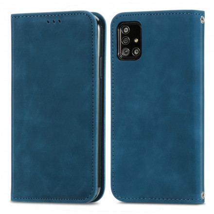 Flip Cover Samsung Galaxy A51 5G Simili Cuir Vintage Flip Cover Samsung Galaxy A51 5G Simili Cuir Vintage