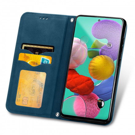Flip Cover Samsung Galaxy A51 5G Simili Cuir Vintage Flip Cover Samsung Galaxy A51 5G Simili Cuir Vintage