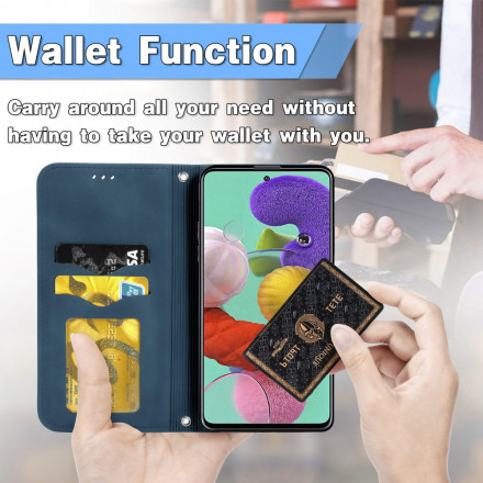 Flip Cover Samsung Galaxy A51 5G Simili Cuir Vintage Flip Cover Samsung Galaxy A51 5G Simili Cuir Vintage