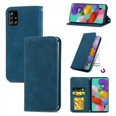 Flip Cover Samsung Galaxy A51 5G Simili Cuir Vintage Flip Cover Samsung Galaxy A51 5G Simili Cuir Vintage