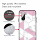Poco F3 / Xiaomi Mi 11i 5G Marble Glitter Case