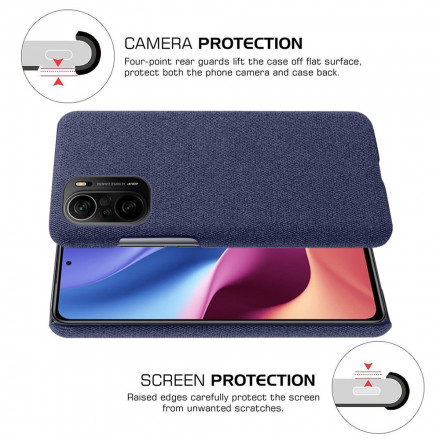 Case Poco F3 / Xiaomi Mi 11i 5G KSQ Tissu Chic