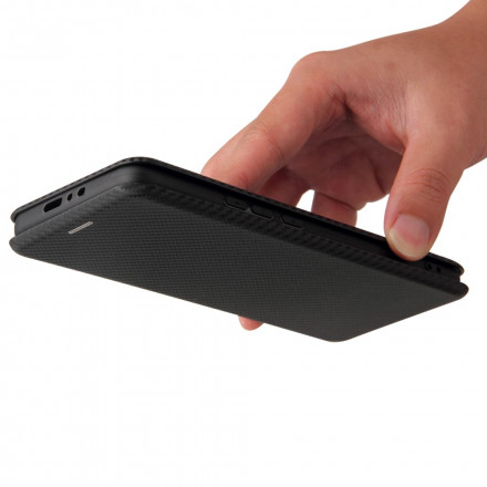 Flip Cover Xiaomi Mi 11 Ultra Carbon Fiber with Ring Support